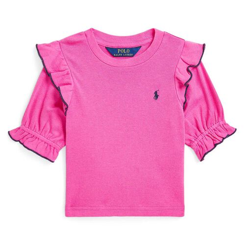 Ralph Lauren Ribbed Cotton Modal Top